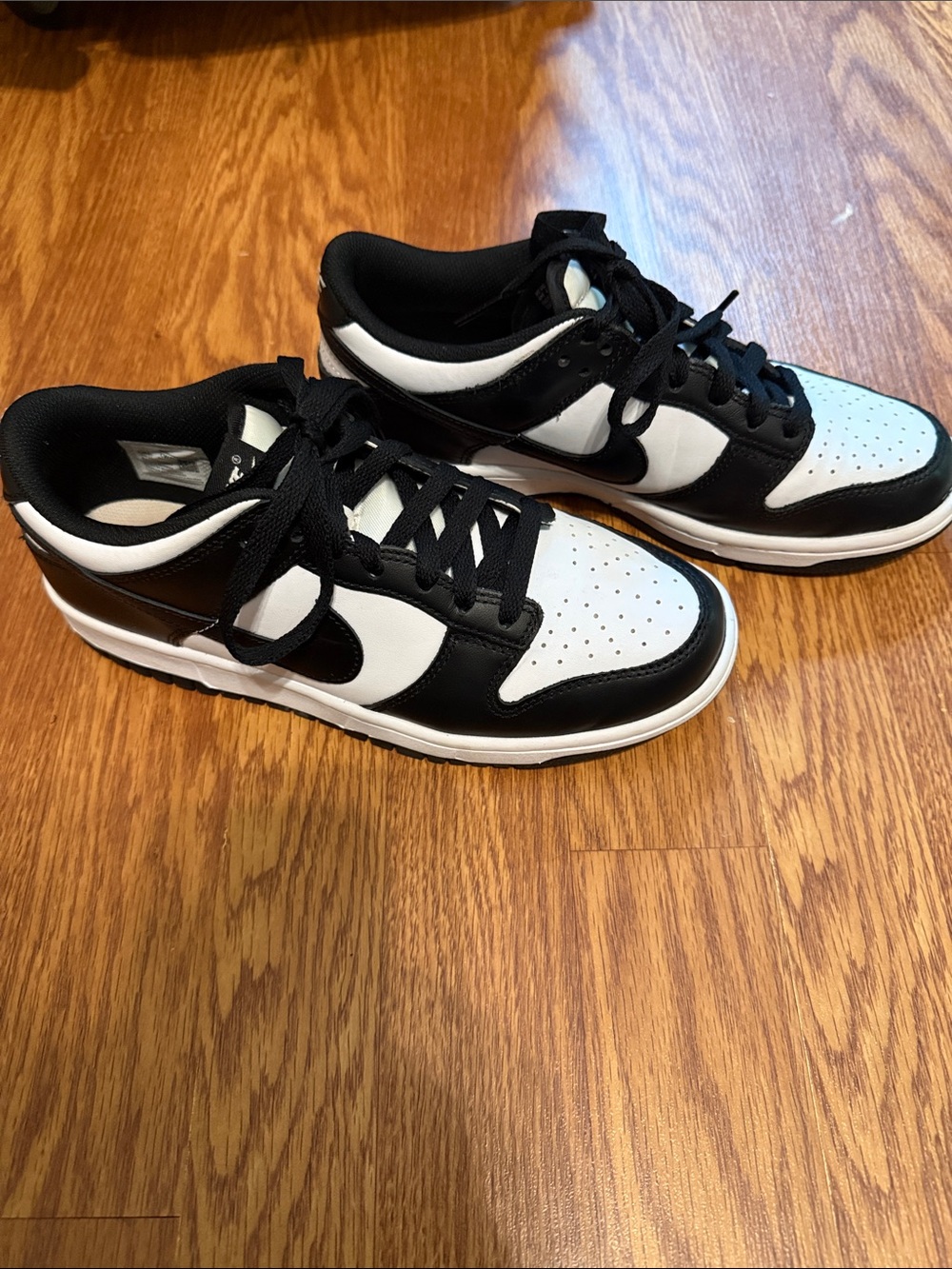 Black and White Nikes